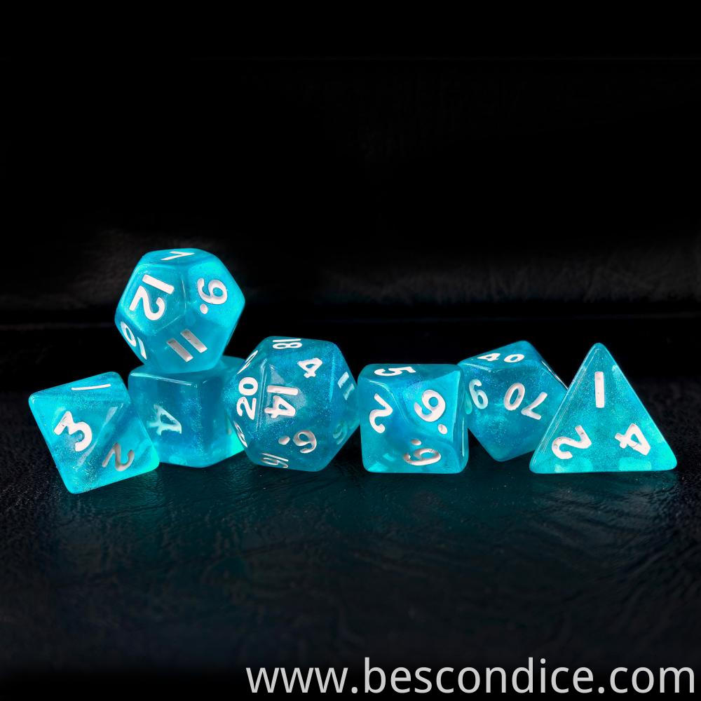 Moonstone Mini Gathering Dice Set For Mtg Rpg D D 2